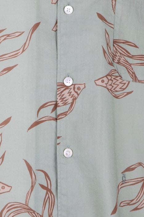 RESORT SHORT SLEEVE SHIRT SOFT SAGE 3