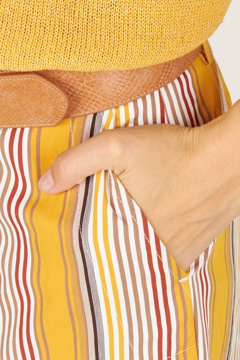 WIDE PANT BIG BACK PKT YELLOW 4