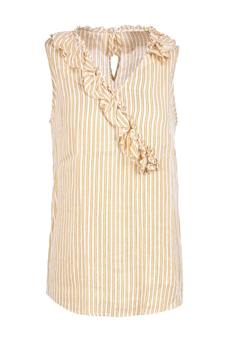 RUFFLE DETAIL TOP S00049 1