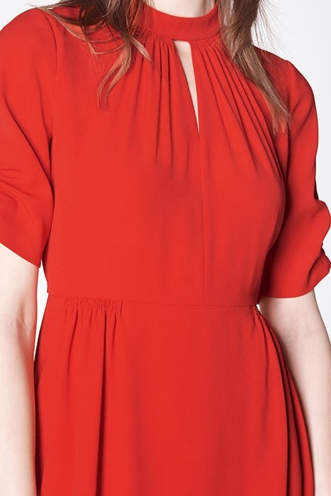 VERONIQUE MIDI DRESS RED-RED 4