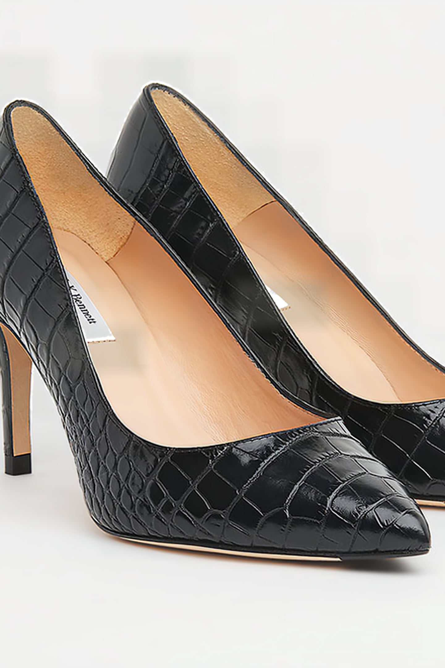 FLORET COURT HEEL BLACK 5