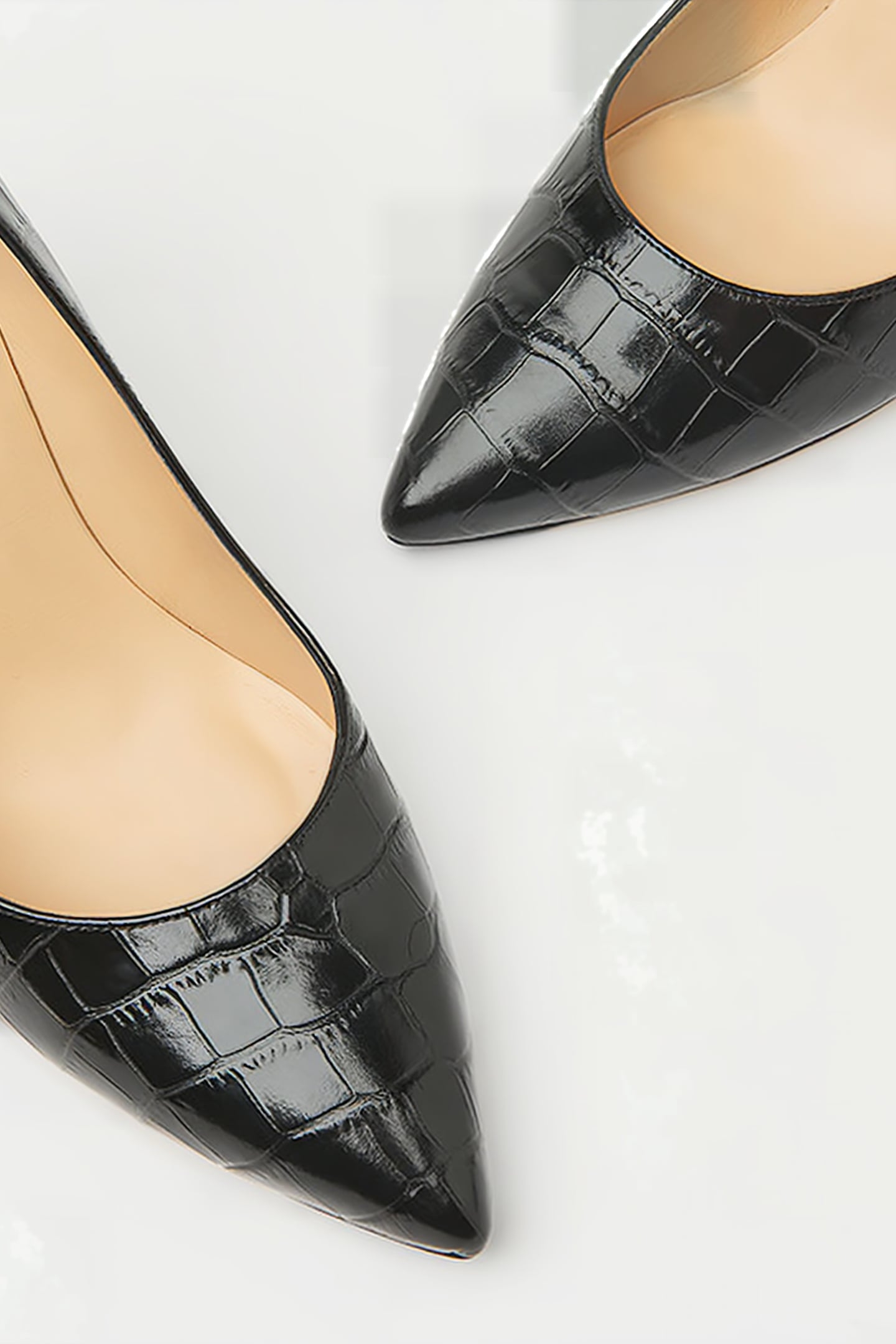 FLORET COURT HEEL BLACK 3