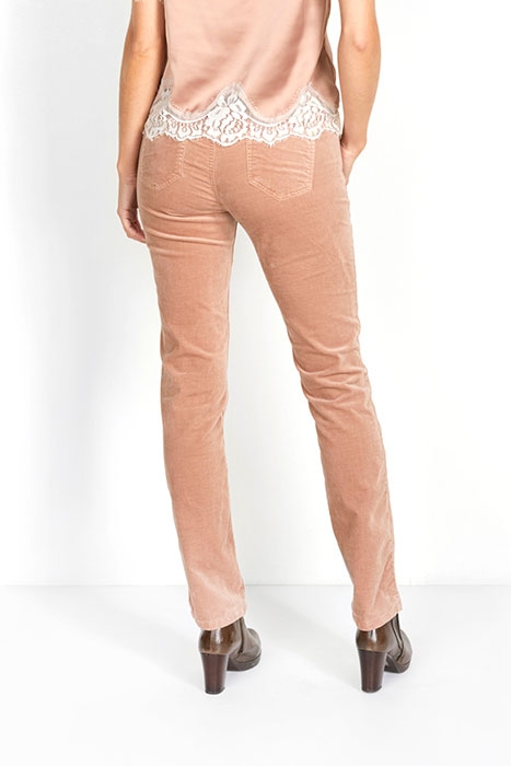 5-POCKET VELVET BROWN 3