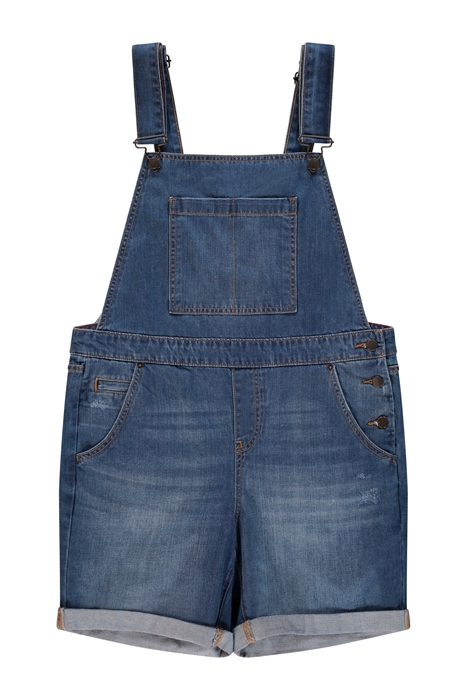 SUMMER SHORT DUNGAREE  DENIM 1