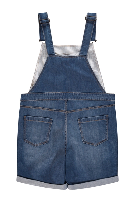 SUMMER SHORT DUNGAREE  DENIM 2