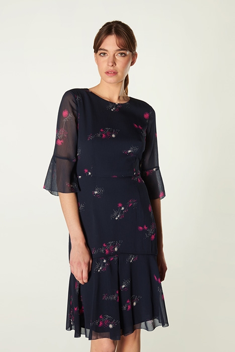 ROSETTA MINI DRESS NAVY MULTICOLOR 3