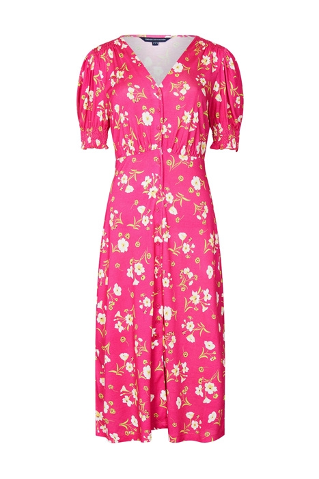 SHANITI MEADOW JERSEY TEA DRESS VERY BERRY MULTI 3