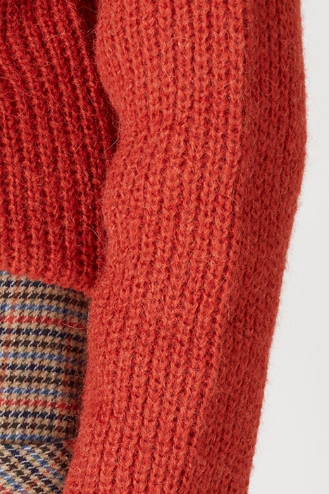 ROUND NECK RAGLAN PULLOVER ORANGE 5