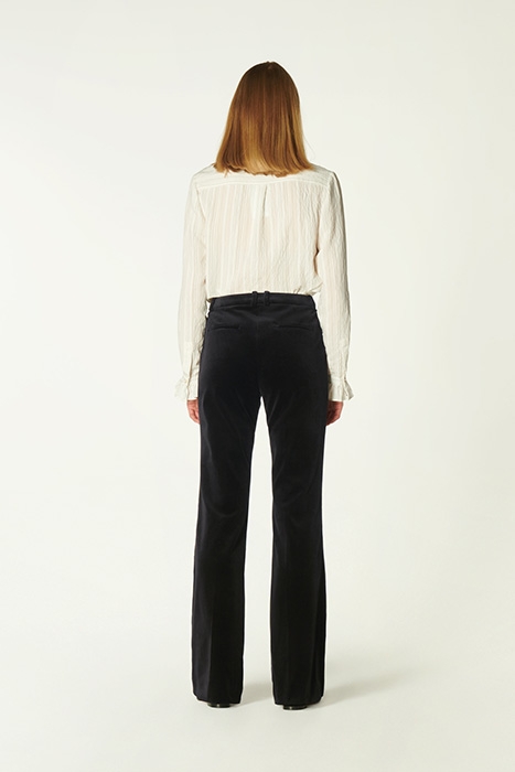 EVELINA WIDE-LEG & FLARED JEANS  BLACK 3