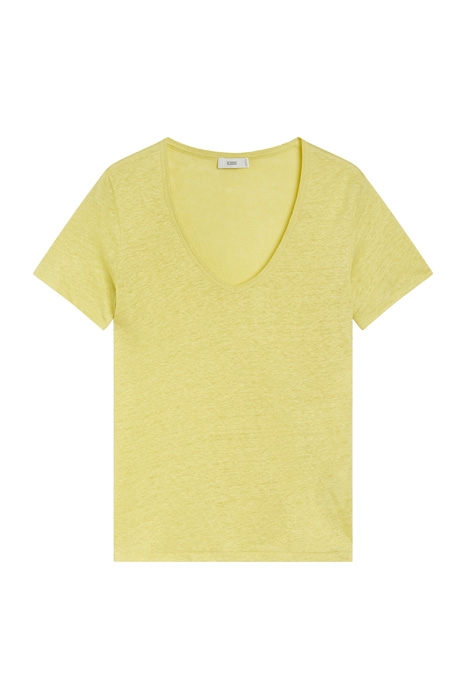 CLOSED V-NECK TOPS STRONG MUSTARD 6