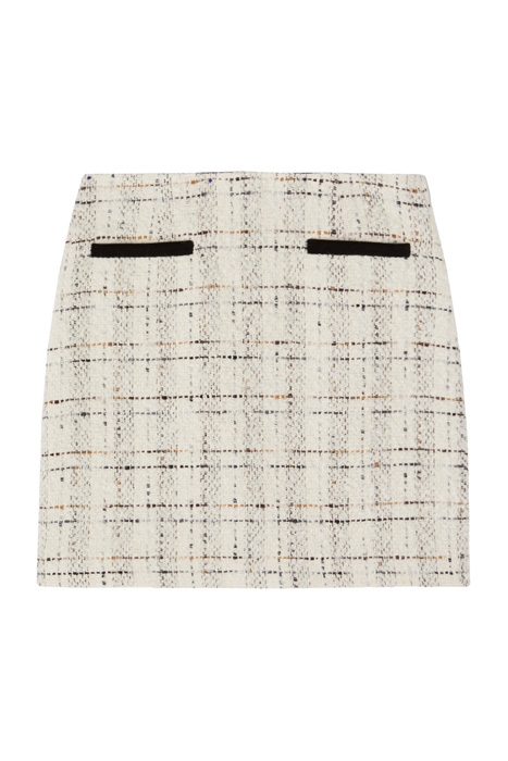SILVIA MINI SKIRT CREAM 5