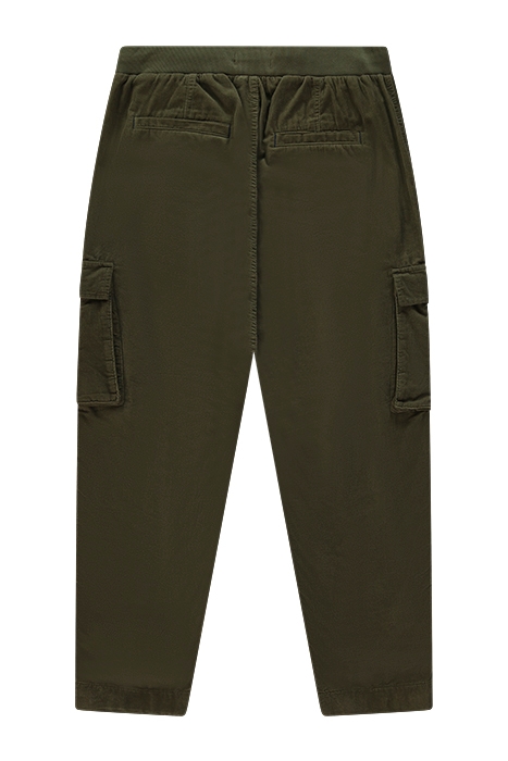 ARIA  CORD TROUSER DK GREEN 2