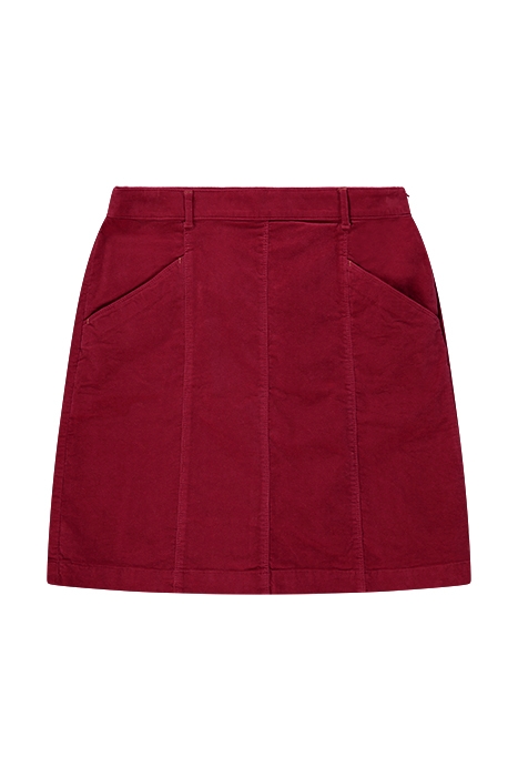 JOSIE  CORD SKIRT DK PINK 1