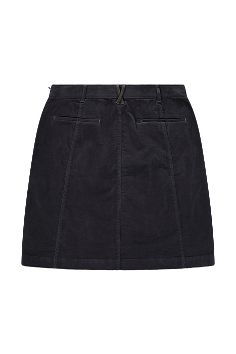 JOSIE  CORD SKIRT DARK GREY 2