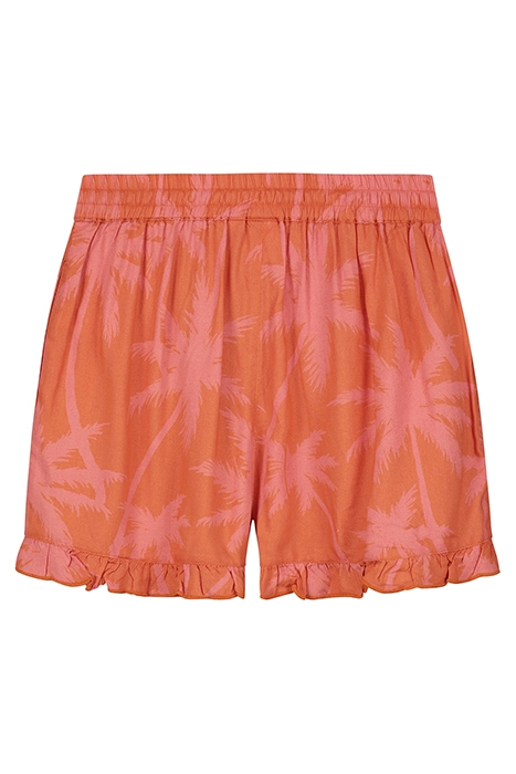 GIRLS COSTA RICA SHORT VACATION PALM SPICE ROUTE BROWN 6