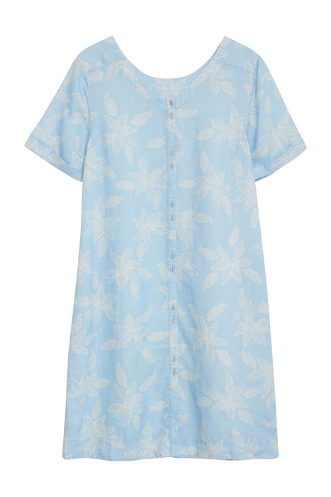 EDIE LINEN DRE  BLUE 6