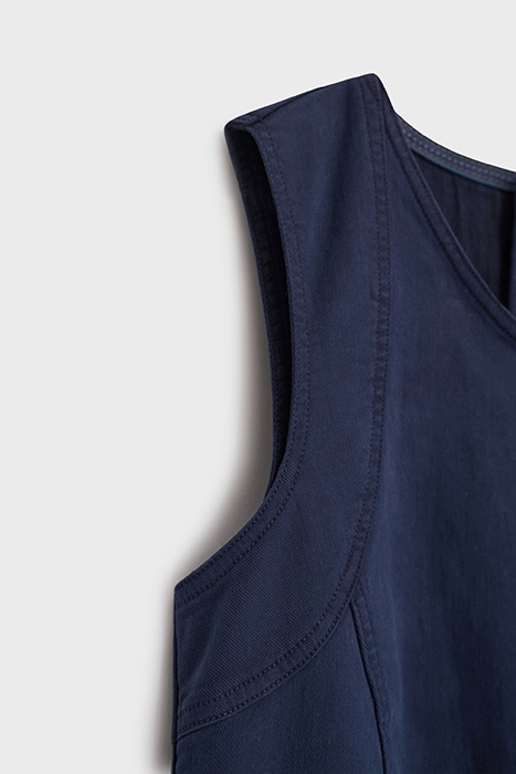 JANEY  COTTON PINAFORE DARK NAVY 5