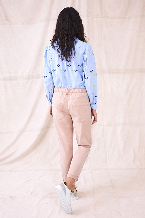 THEA TROUSER MID PINK 3