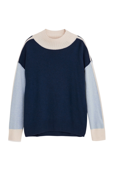 BERNIE HIGH NECK JUMPER NAVY 1