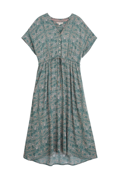 RIA SHIRT DRE TEAL 1