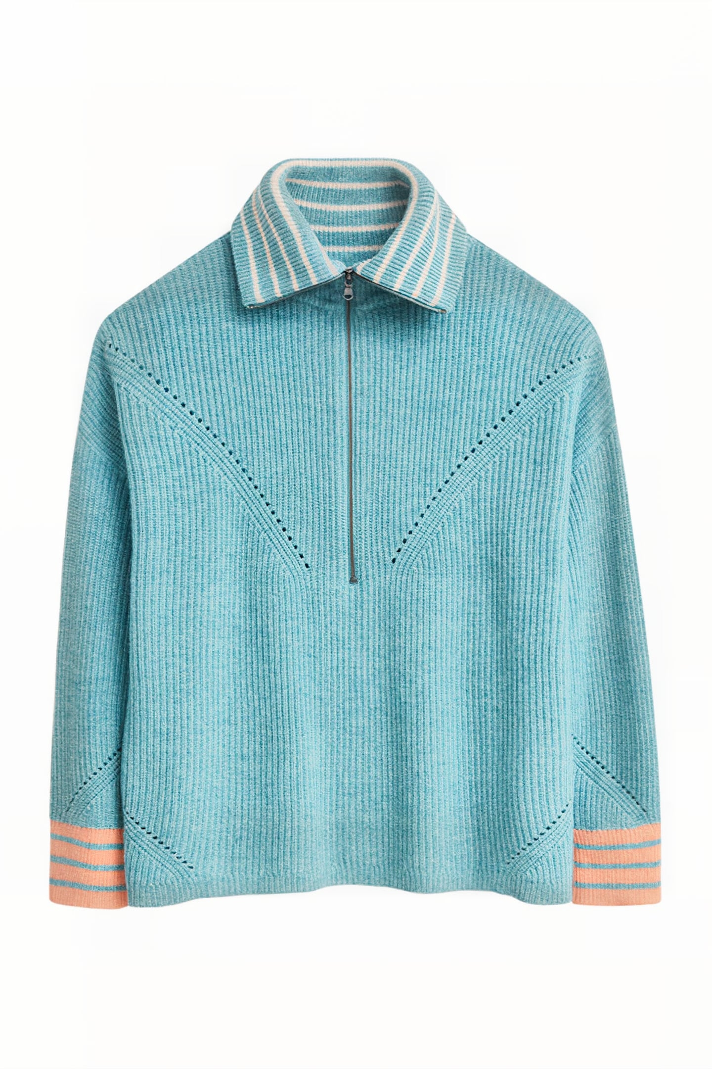 FOREST FUNNEL JUMPER LIGHT BLUE 1