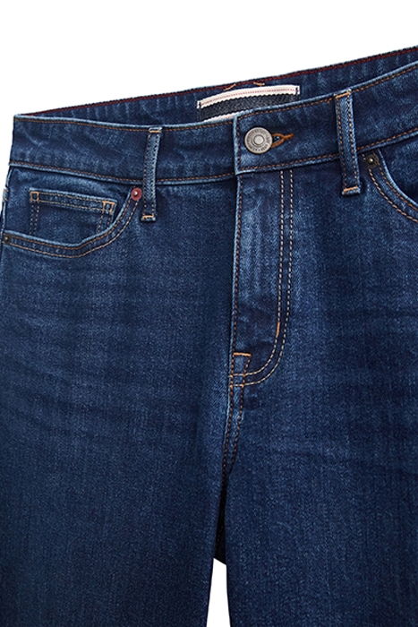 BROOKE STRAIGHT CROP JEAN MID DENIM 4