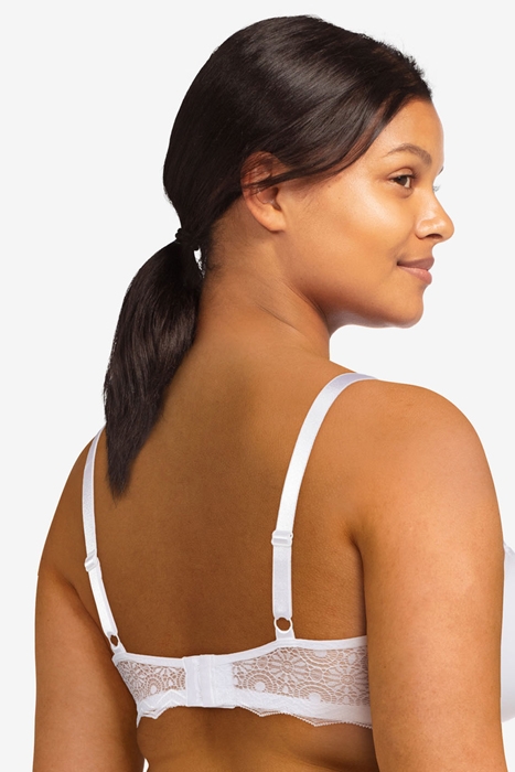 CO BRA TSHIRT HALF CUP MEMORY WHITE WHITE 3