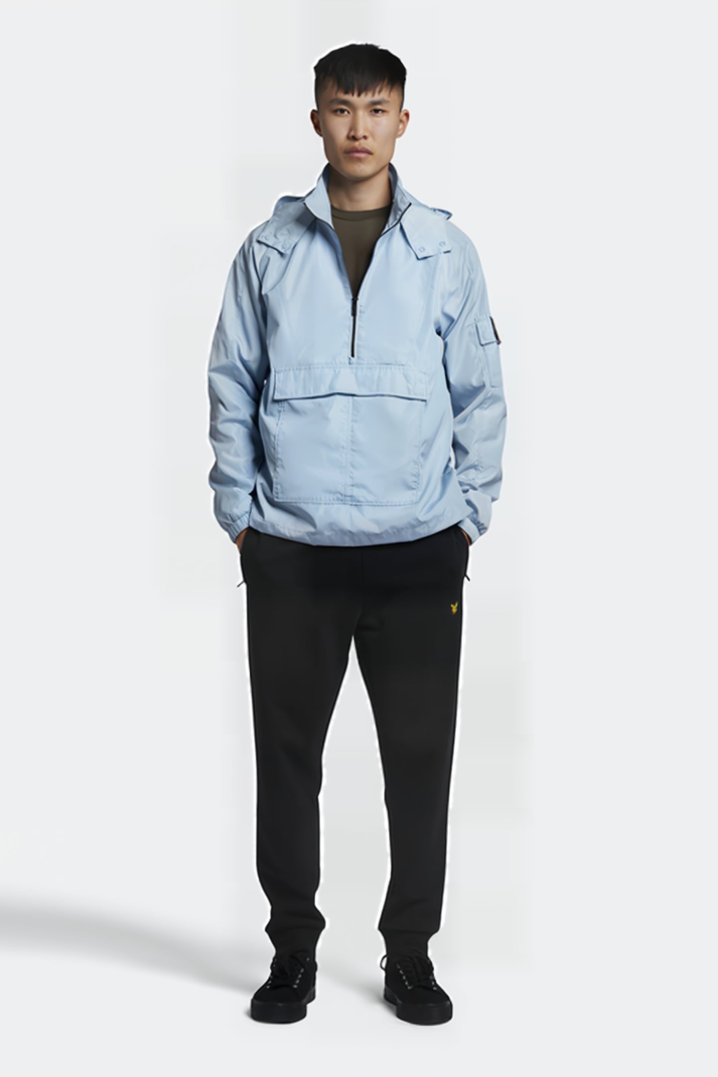 POCKET OVERHEAD JACKET OPAL BLUE 3