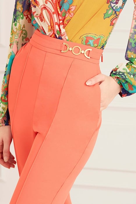 MARYAM PANT OCHRE STRAIGHT PLAYFULL 4