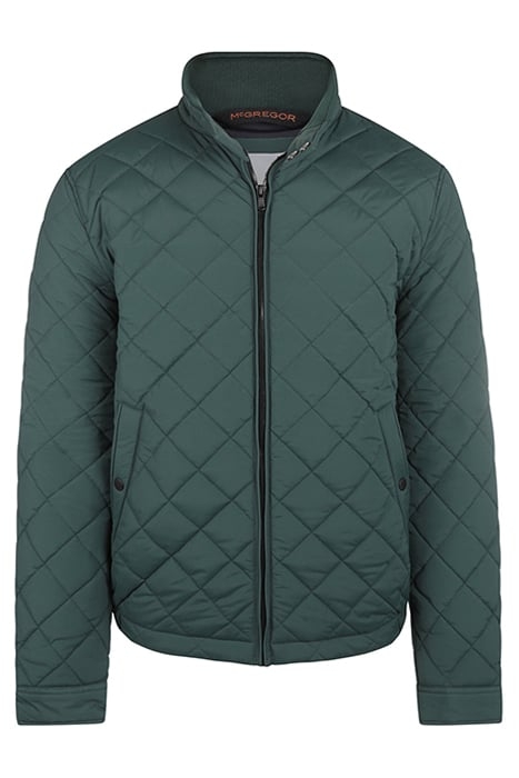 QUILTED NYLON BOMBER SEA MOSS 3