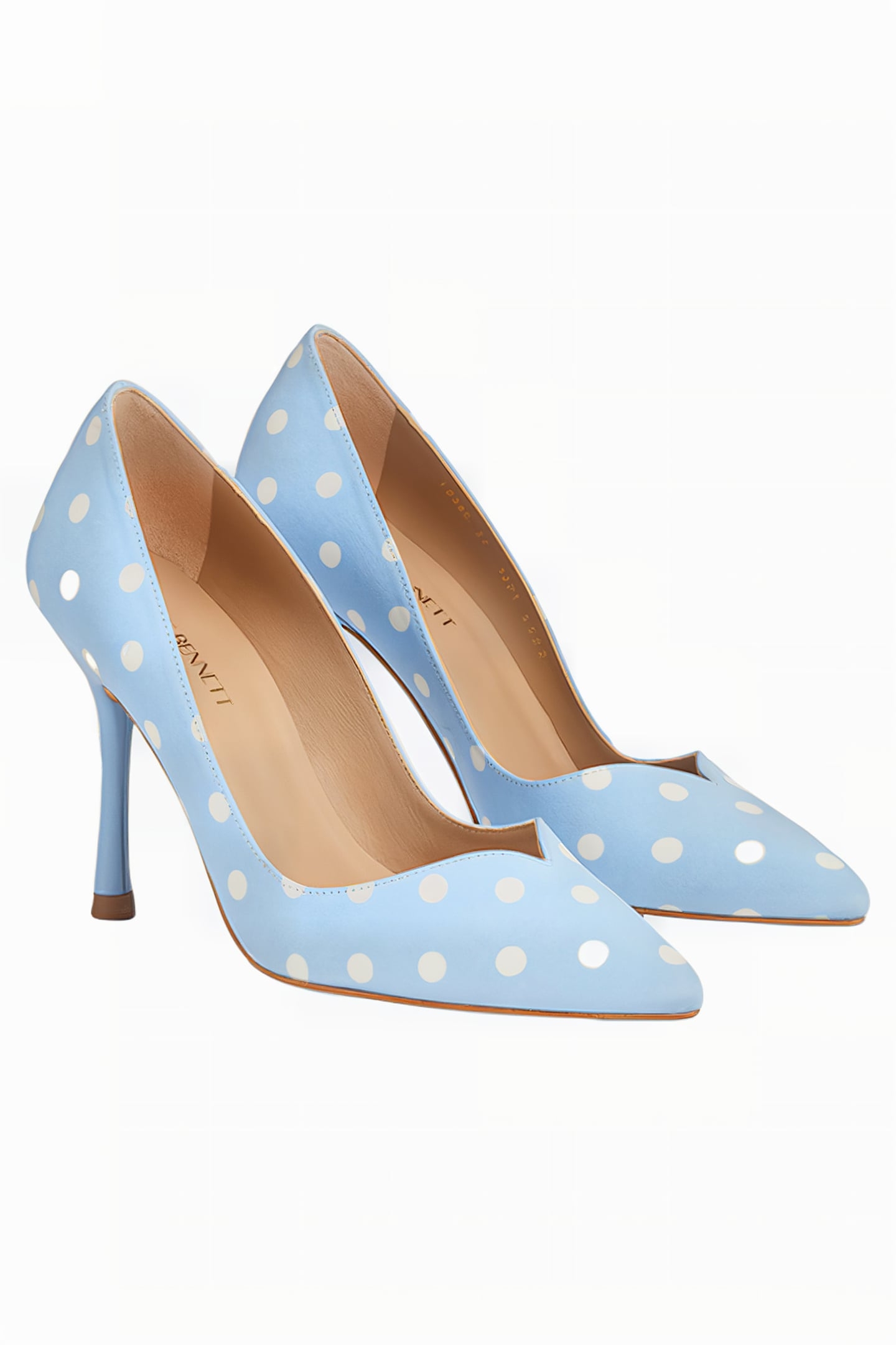 FAYE PUMP AZURE/ IVORY 2