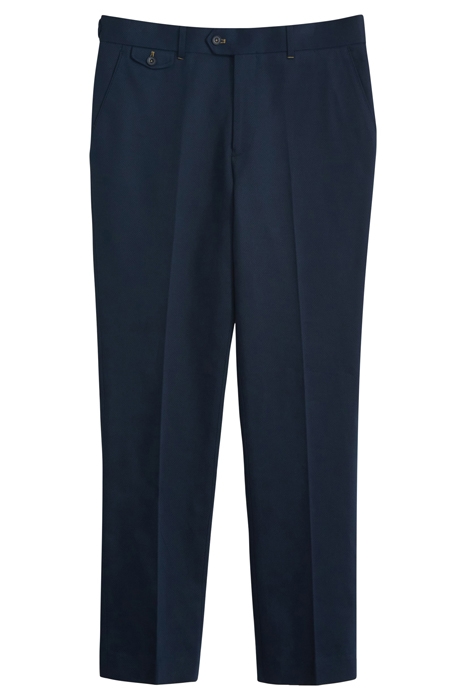 YORK TEXTURE COTTON TROUSER DARK NAVY 1