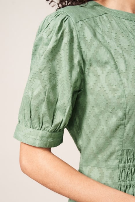 CELESTE MINI DRESS  GREEN 4