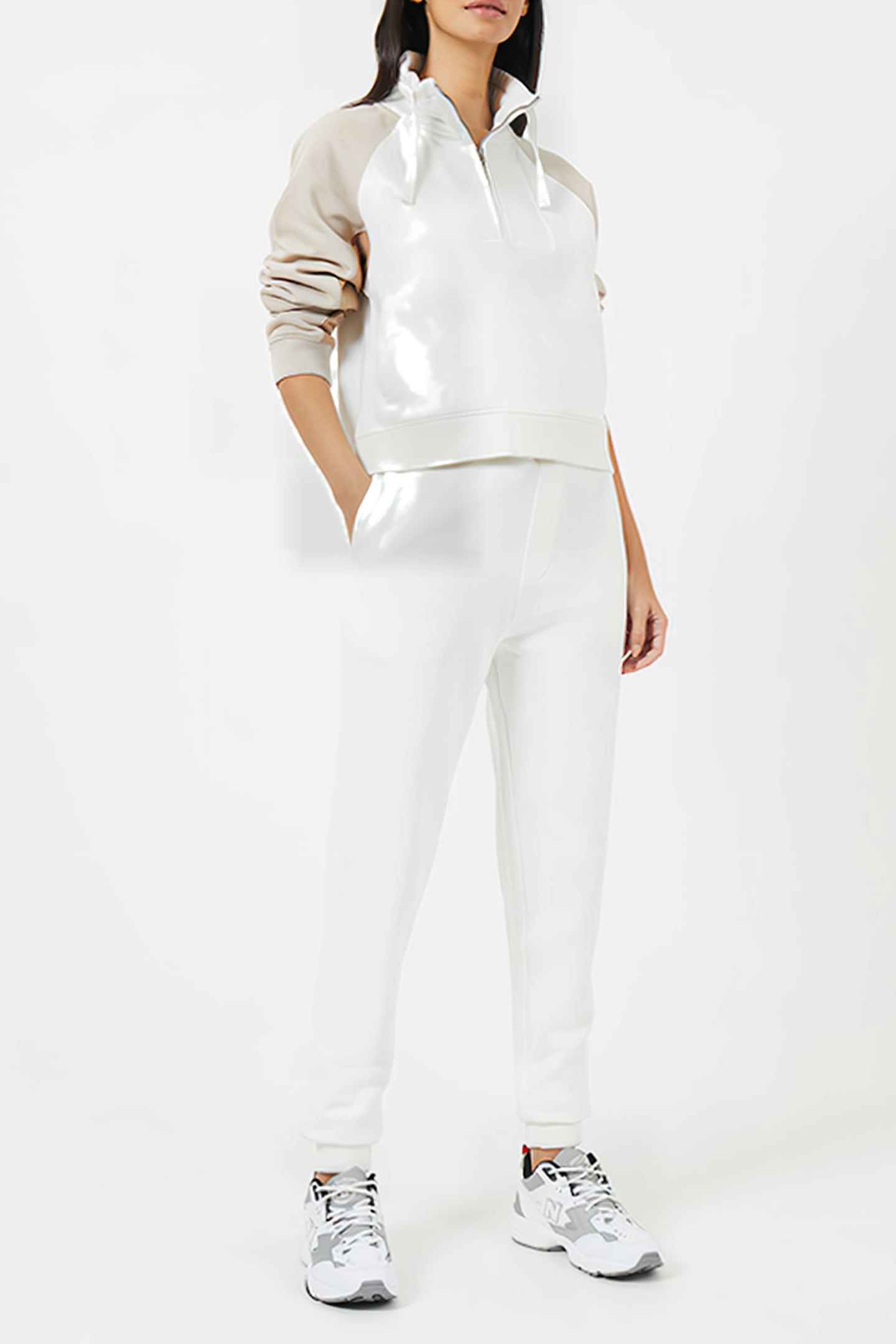 FC FUNNEL COLOURBLOCK ECRY/STONE/CAMEL 3