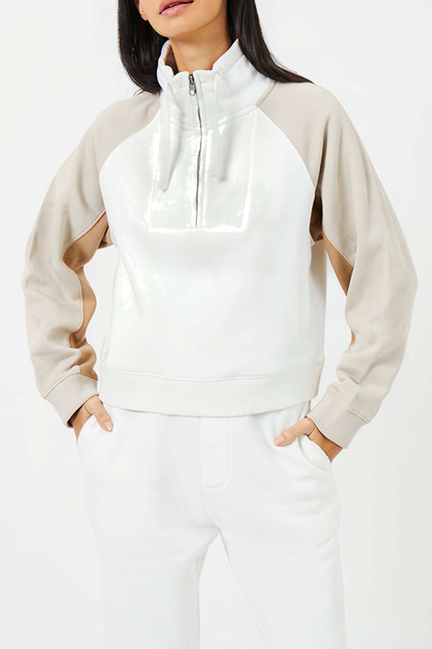 FC FUNNEL COLOURBLOCK ECRY/STONE/CAMEL 2