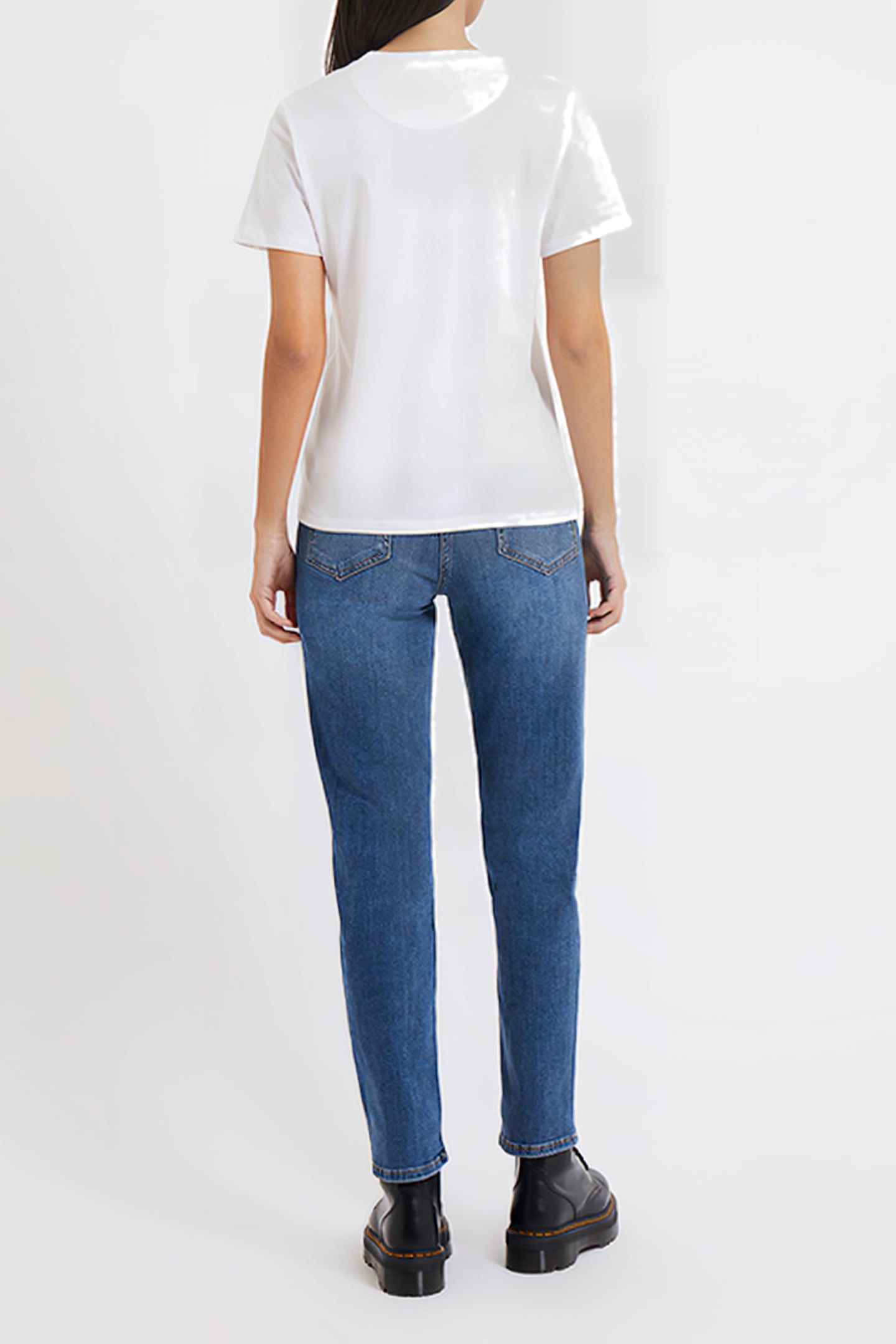 NO WORRIES TEE WHITE 4