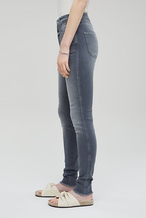 CLOSED WOMEN SKINNY PUSHER LONG JEANS MID GREY 2