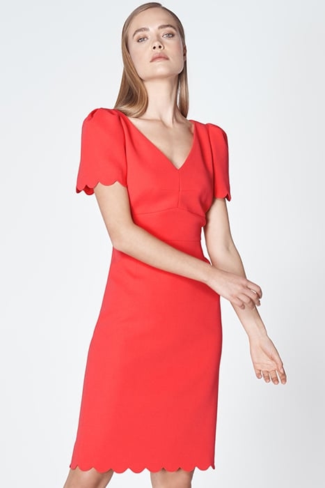 ENID MINI DRESS GERANIUM 2