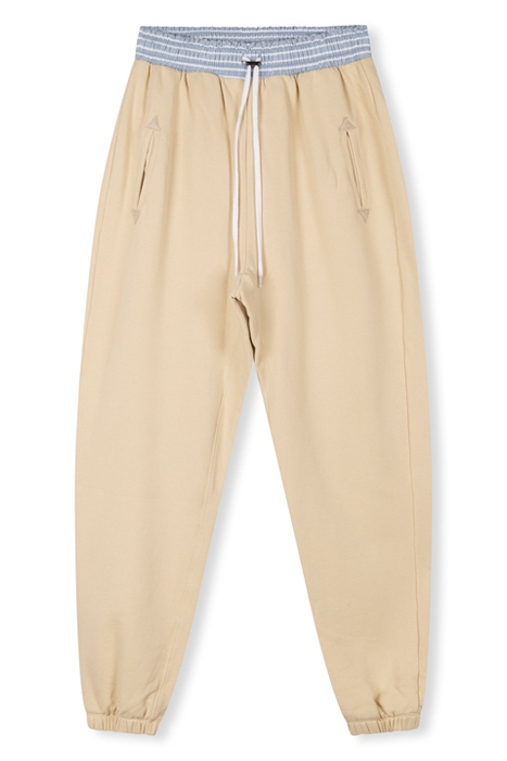 LOOSE JOGGER PAPER FLEECE BISCUIT 5