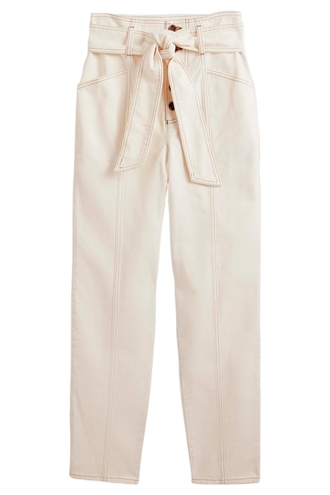 BELTED HIGH RISE JEANS ECR 5