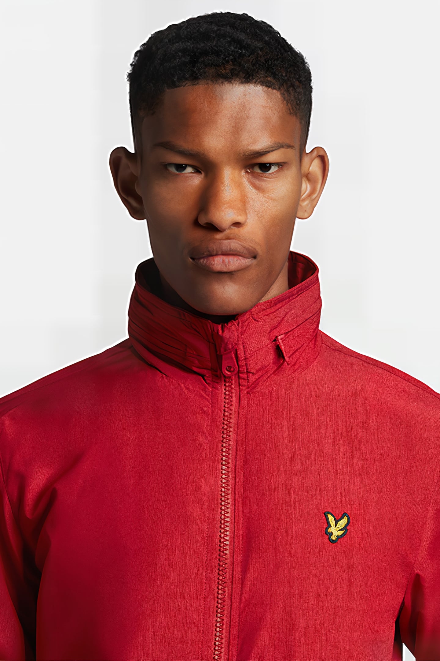 MESH LINED JACKET WITH PANELLED SLEEVES TUNNEL RED 4