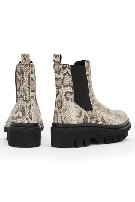 BEA SNAKE BOOT TAUPE GREY 5