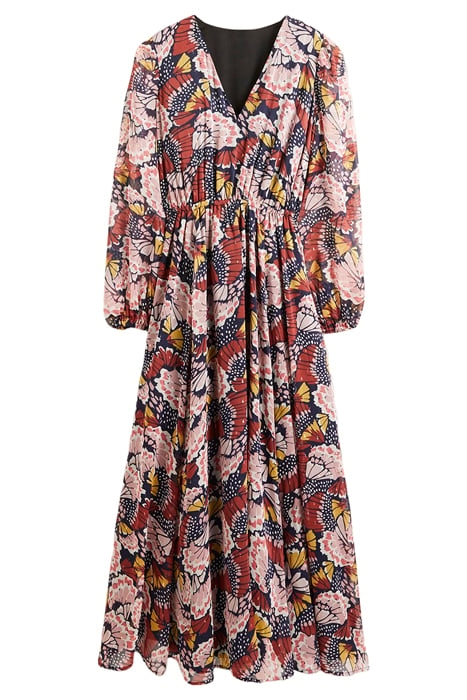 METALLIC DETAIL MAXI DRESS MUL 5