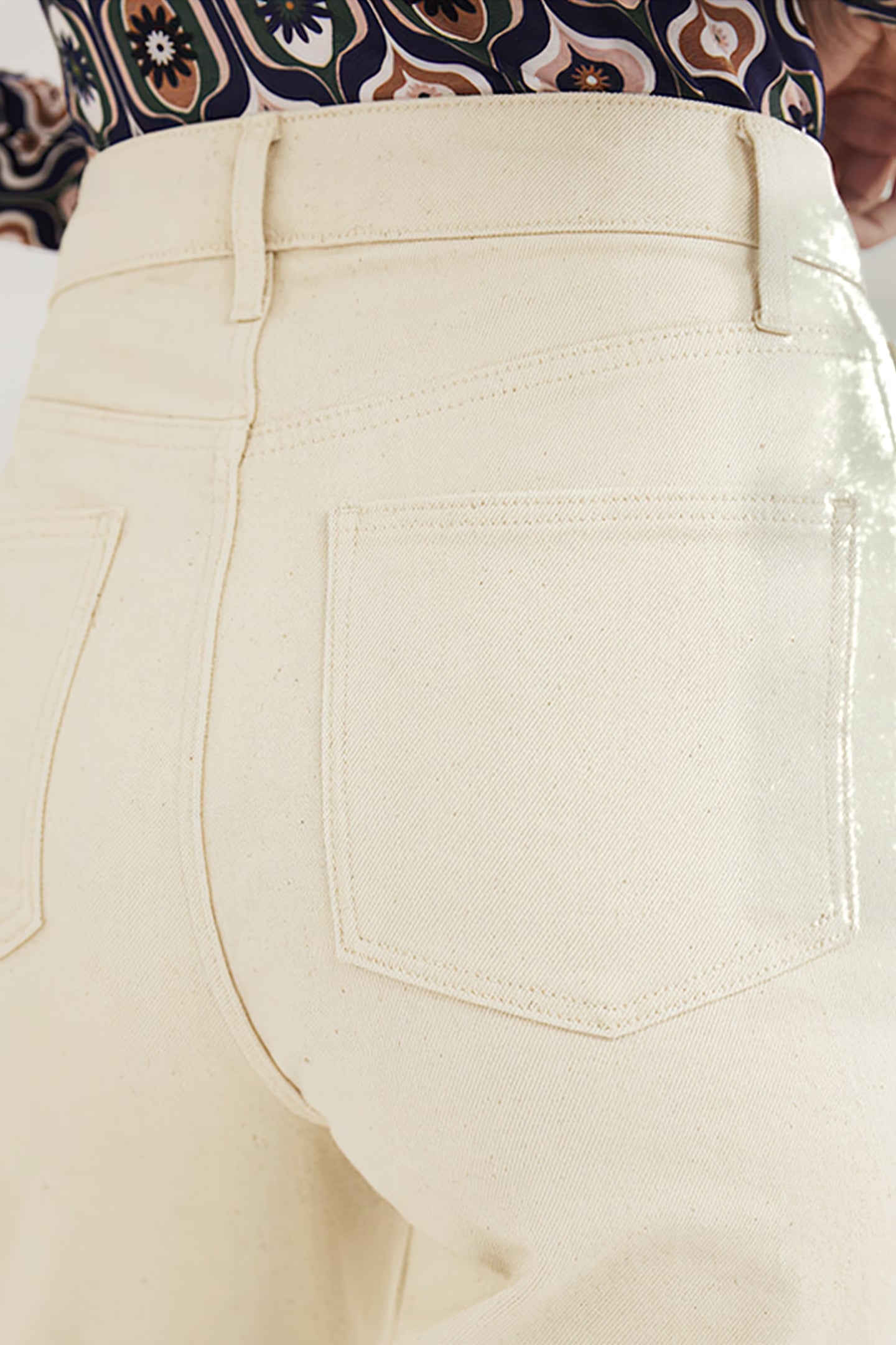 RIGID CROPPED FLARE JEANS ECR 5