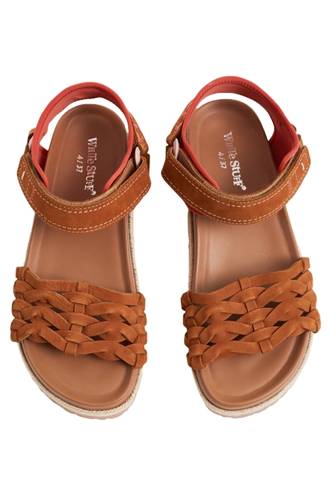 SPORTY CRAFT JUTE FOOTBED TAN 3