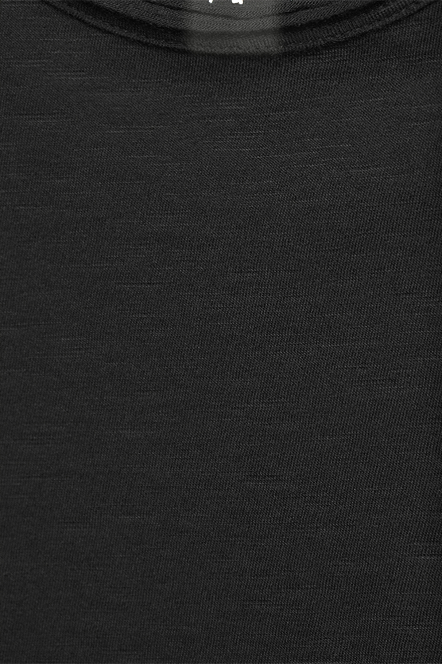 BASIC ROUND NECK TEE SLUB JERSEY BLACK 6