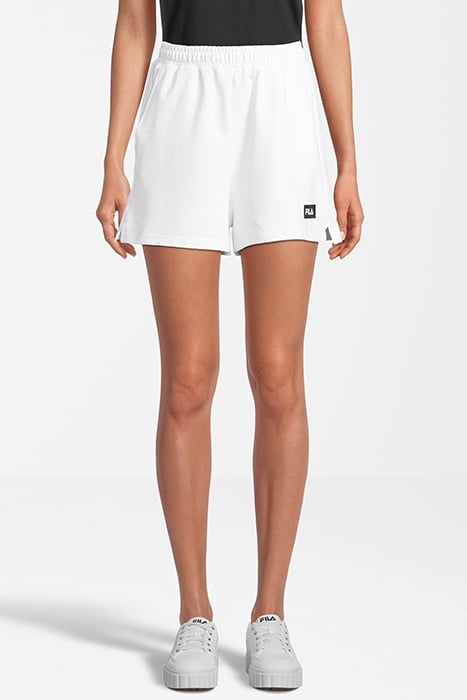 BANAZ HIGH WAIST SHORTS BRIGHT WHITE 2