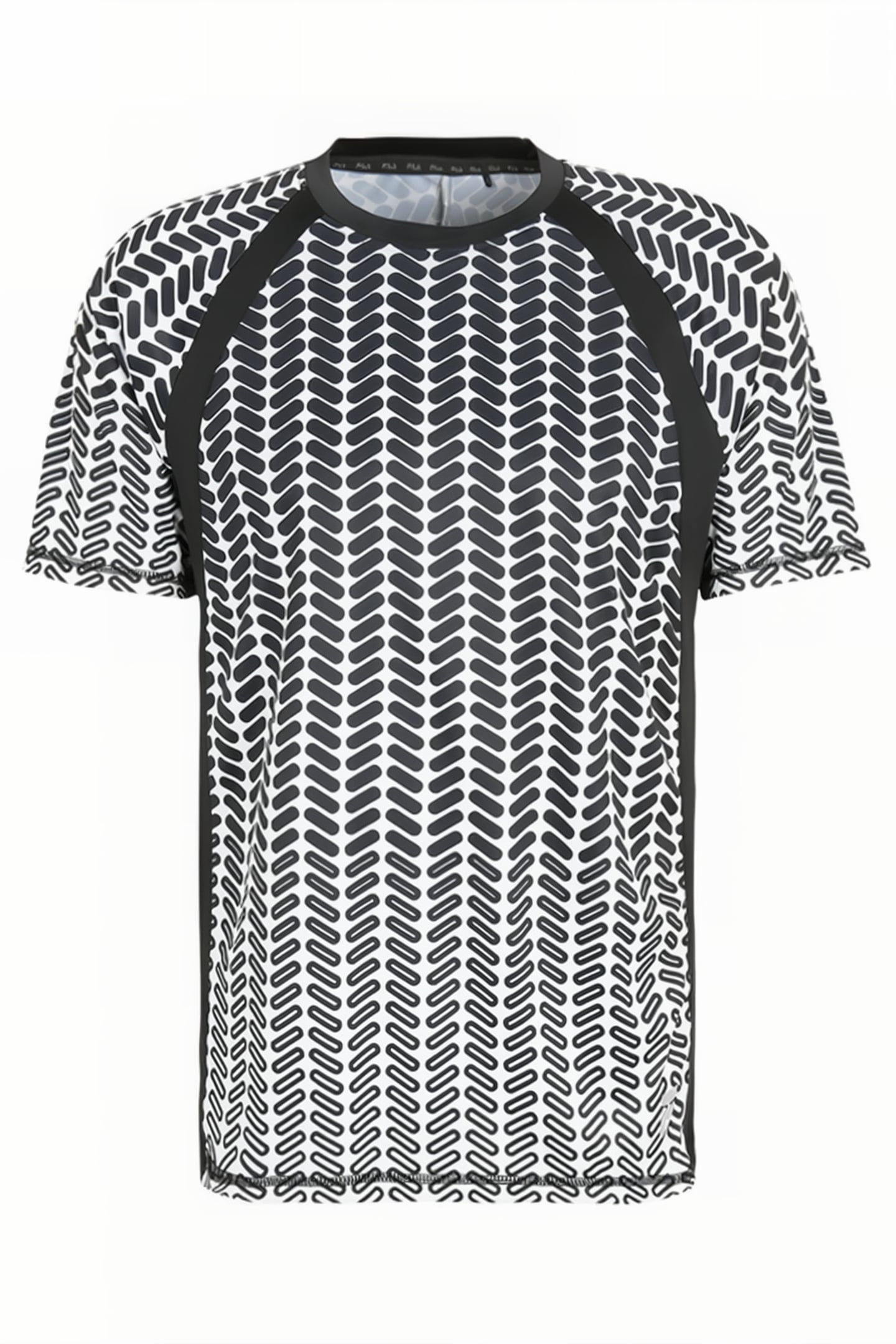 RADVILLE RAGLAN TEE EGRET FADE AOP 1