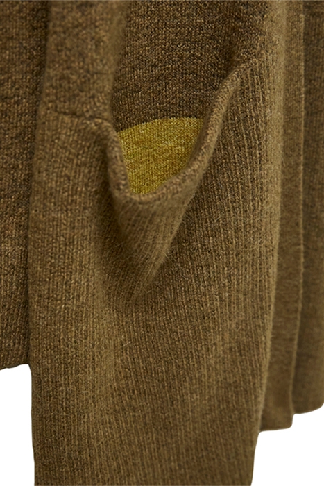 COSY CARDI KHAKI GRN 4