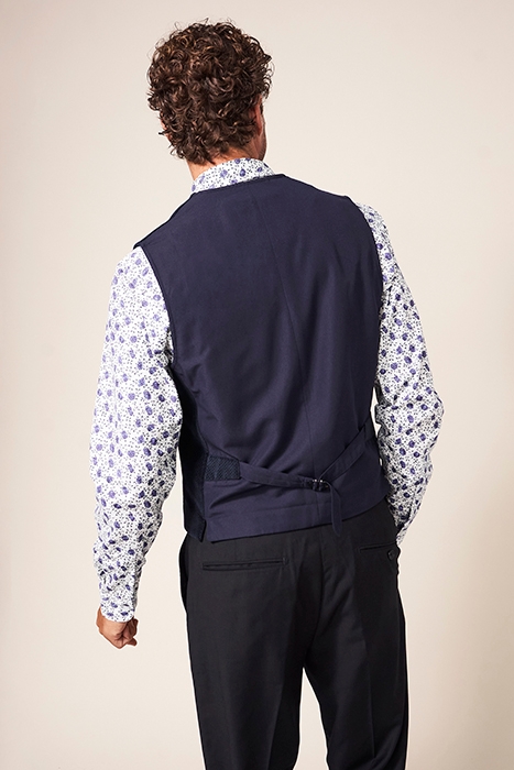 VELVET WAISTCOAT DARK NAVY 3